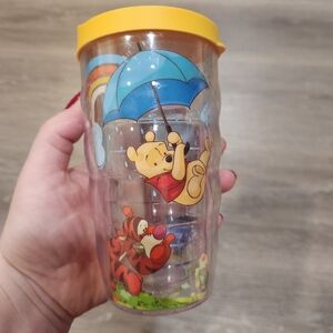Winnie the Pooh Tumbler with Yellow Lid